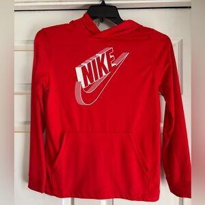 Boys Youth Nike Hooded Tshirt size L
